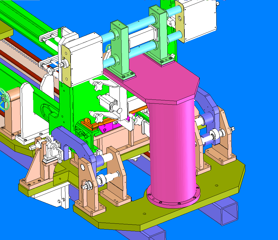 国内大型企业叉车外门架焊接工装图纸（完整版）
